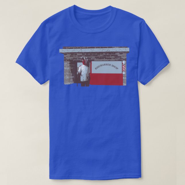 Rhubarber-Shop T-Shirt (Design vorne)