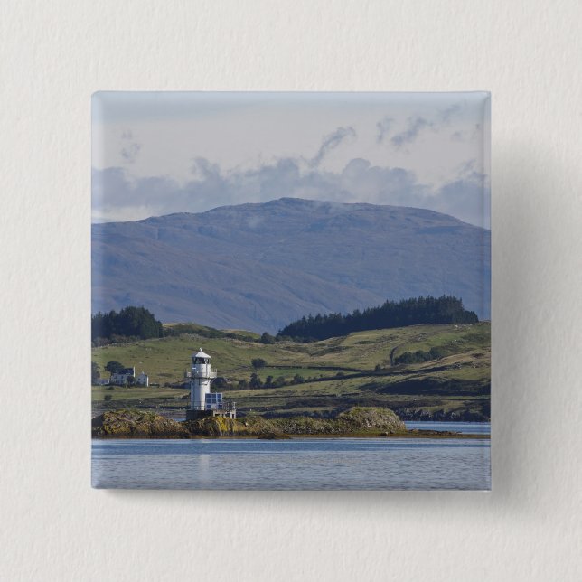 Rhue Leuchtturm Button (Vorderseite)