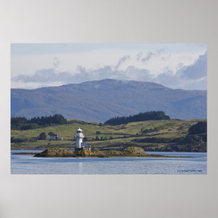 Rhue Lighthouse Poster