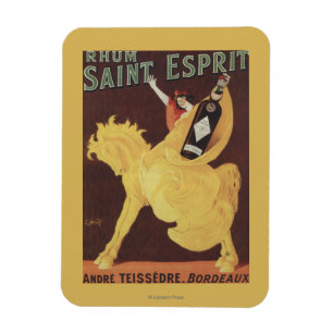Rhum Heiliges Esprit - Andre Teissedre Promo Magnet