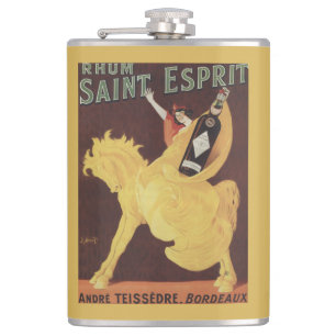 Rhum Saint Esprit - Andre Teissedre Promo Flachmann