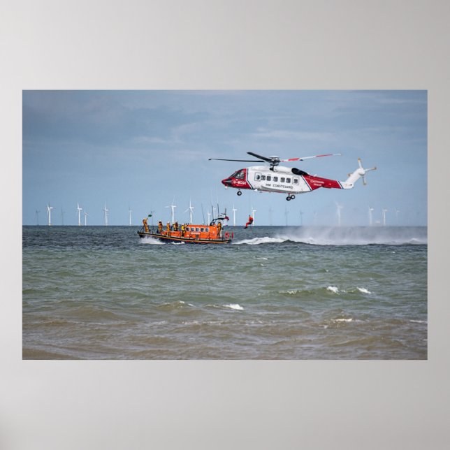 Rhyl Air Sea Rescue Poster (Vorne)