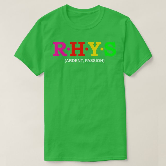 Rhys Ardent Passion 1 T-Shirt (Design vorne)
