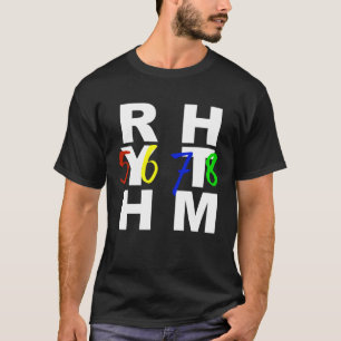Rhythm and Dance Music Teacher Chorleiter Cla T-Shirt