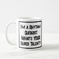Rhythm Gitarrist Super Talent. Gitarrenspieler