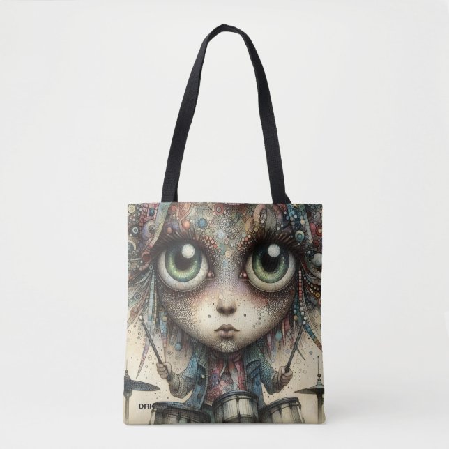 "Rhythm & Soul" Tote Tasche von DAKimage (Vorderseite)
