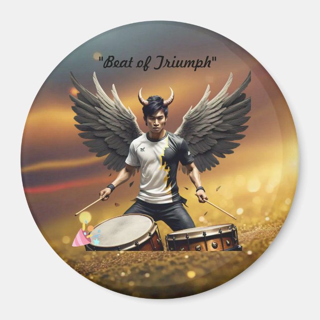 "Rhythmen des Sieges" Magnet (Vorne)