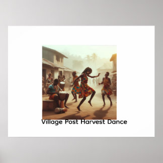 Rhythmen des Überflusses: Freude nach der Ernte Poster