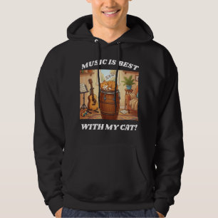 Rhythmen und Schnurrhaare, Musik und Maunzen, Hoodie