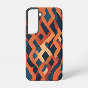 Rhythmic Pattern inspired by Carpet Weaving Samsung Galaxy Hülle