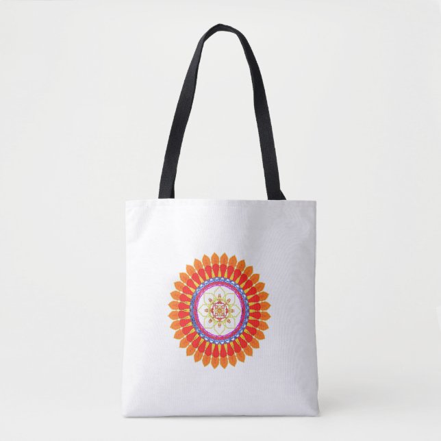 Rhythmische Euphorie-Mandala  (Vorderseite)