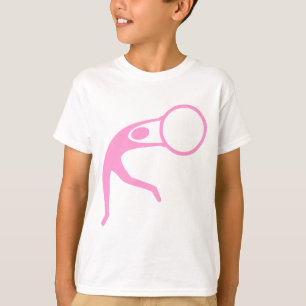 Rhythmische Gymnastik Abbildung: Rosa T-Shirt