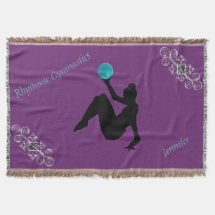 Rhythmische Gymnastik Ball Routine Glamour Decke