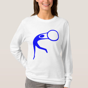 Rhythmische Gymnastik - Blau T-Shirt