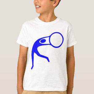 Rhythmische Gymnastik - Blau T-Shirt