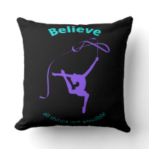 Rhythmische Gymnastik glauben, dass alles möglich