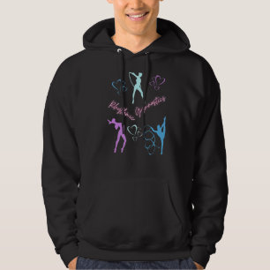 Rhythmische Gymnastik Herz Hoodie