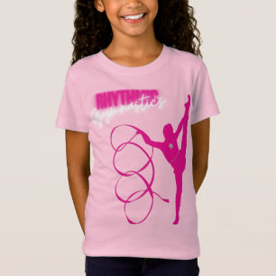 Rhythmische Gymnastik Hot Pink T - Shirt