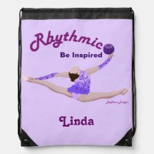 Rhythmische Gymnastik personalisiertes Bakcpack