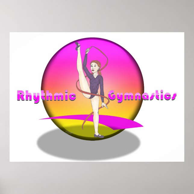 Rhythmische Gymnastik Poster (Vorne)