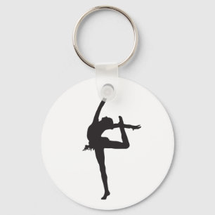 Rhythmische Gymnastik-Schlüsselanhänger Schlüsselanhänger