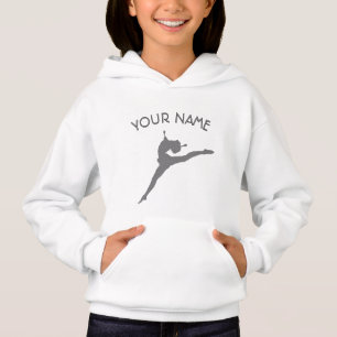 Rhythmische Gymnastik-Silhouette Hoodie