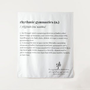 Rhythmische Sportgymnastik Definition Wandteppich