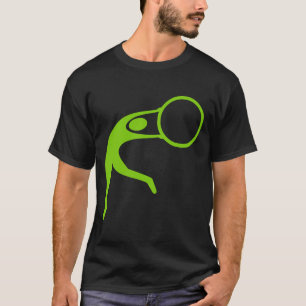 Rhythmische Sportgymnastik Figur - Martian Green T-Shirt