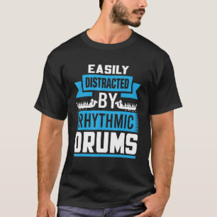 Rhythmische Trommeln - Drachenboot leicht abgelenk T-Shirt
