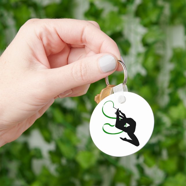 Rhythmischer Gymnastik-Schlüsselanhänger Schlüsselanhänger (Von Creator hochgeladen)