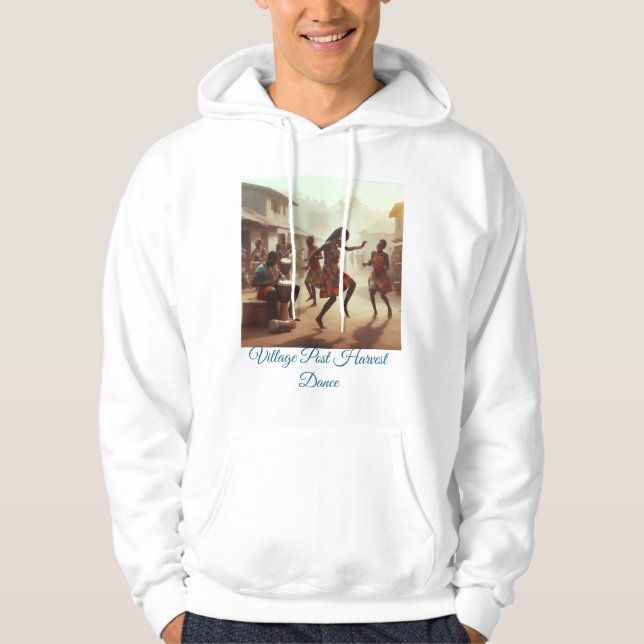 Rhythms of Abundance: Post-Harvest Joy Hoodie (Vorderseite)