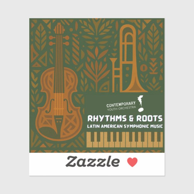Rhythms & Roots Aufkleber (Blatt)