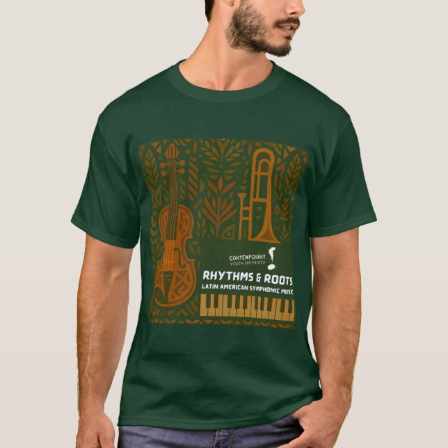 Rhythms & Roots Men's Tee (Vorderseite)