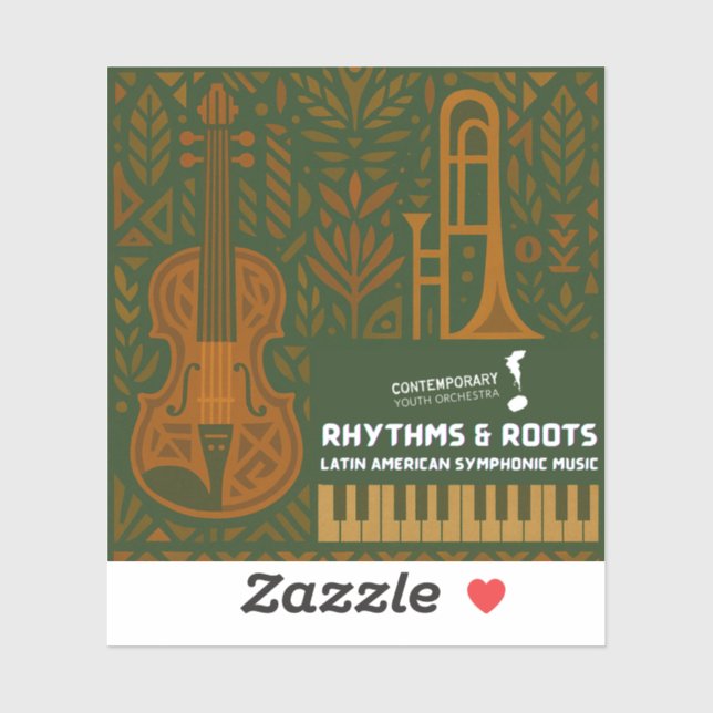 Rhythms & Roots Sticker (Blatt)