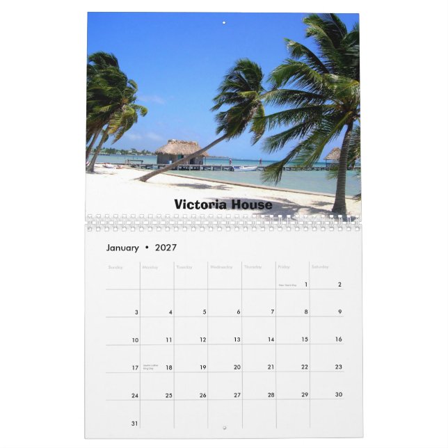 Rhythmus 2013 von Belize Calander Kalender (Jan 2027)