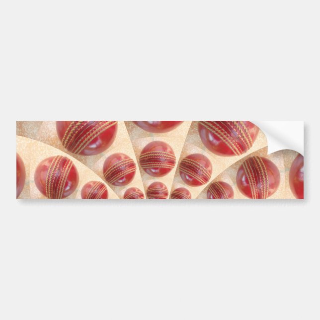 Rhythmus-Cricket-Balls aus Lederball: Rhythmisches Autoaufkleber (Vorne)