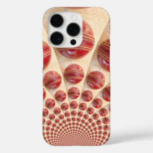 Rhythmus-Cricket-Balls aus Lederball: Rhythmisches iPhone 16 Pro Hülle