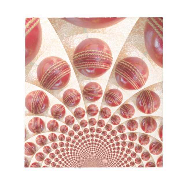 Rhythmus-Cricket-Balls aus Lederball: Rhythmisches Notizblock (Vorderseite)