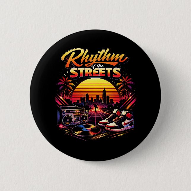 Rhythmus der Straßen Button (Vorderseite)