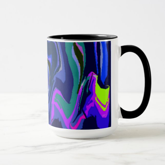 Rhythmus der Tasse Color 3 Blue (Rechts)