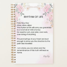 Rhythmus des Lebens - Hoffnung gefüllt Gedicht Planer