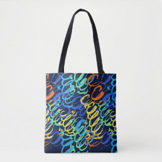 "Rhythmus & Farbe" Handgemalte Abstraktion