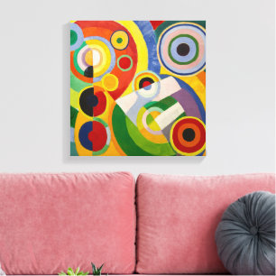 Rhythmus, Freude des Lebens Robert Delaunay Leinwanddruck