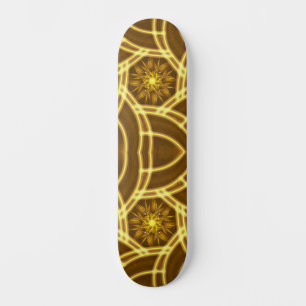 Rhythmus in Gold Skateboard