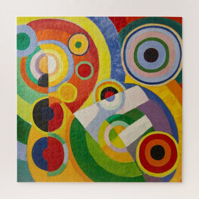 Rhythmus, Lebensfreude | Robert Delaunay | Puzzle (Vertikal)