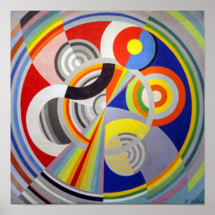 Rhythmus Nr. 1 Robert Delaunay Poster