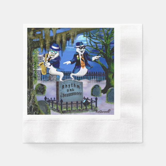 Rhythmus und Booos Cocktailservietten Serviette (Vorderseite)