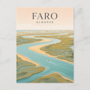 Ria Formosa Portugal Postkarte