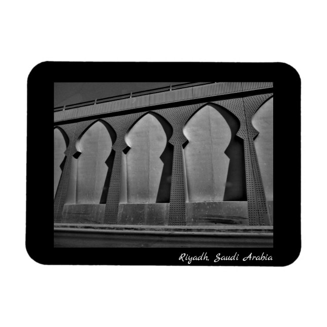 Riad, Saudi-Arabien Magnet (Horizontal)