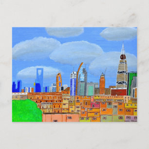Riad, Saudi-Arabien Postkarte
